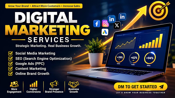 professional digital marketing, social media marketing