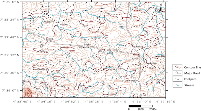 create professional topographic and contour maps in surfer