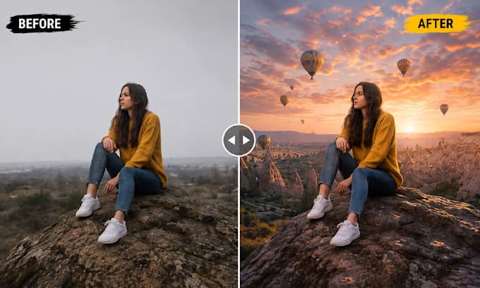 do professional photo manipulation and creative editing