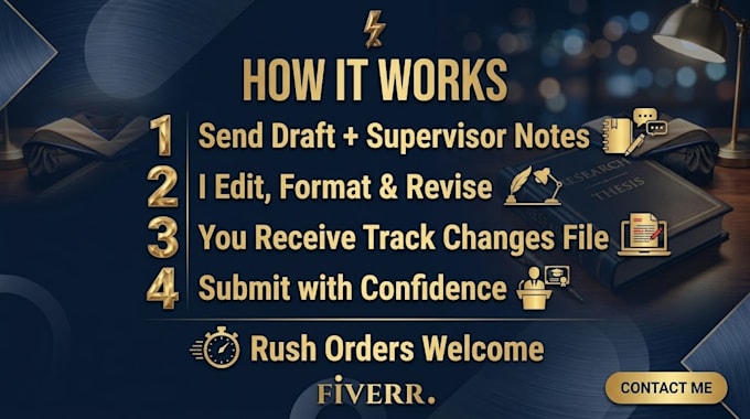 urgently proofread and revise your dissertation per supervisor feedback