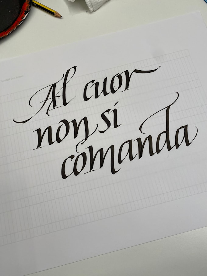 draw your lettering tattoo