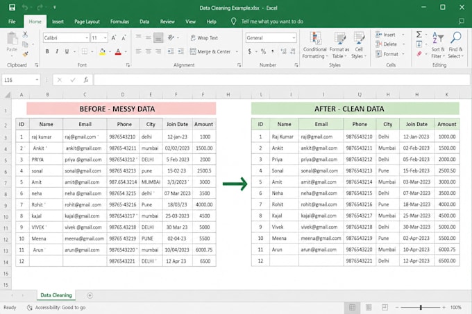 accurate data entry, copy paste and excel data entry