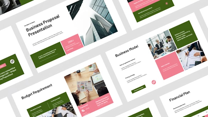 design or redesign your brand business corporate pptx presentation on canva