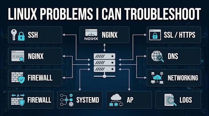 troubleshoot and fix your linux server