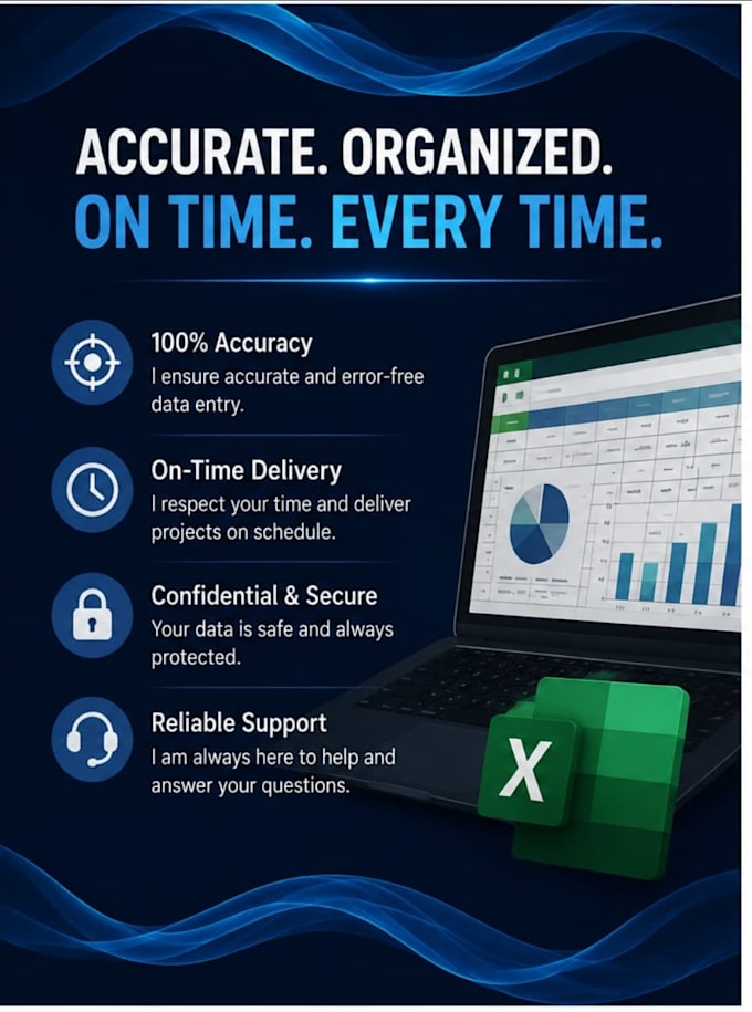do accurate data entry and excel spreadsheet work