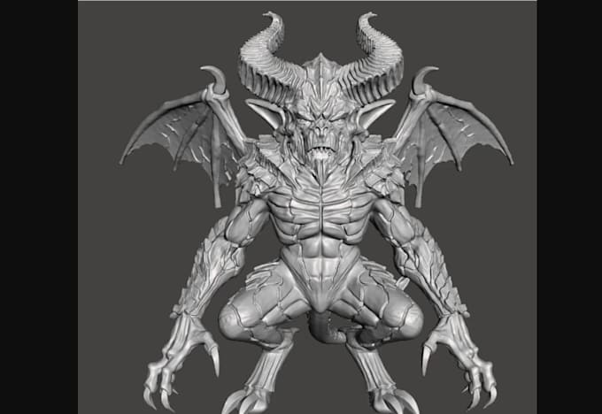 model realistic3d creature model, 3d dragon model, animal or beast for 3d print