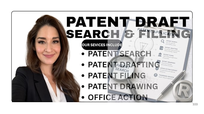 be your patent attorney for patent search, patent drafting, and patent filing