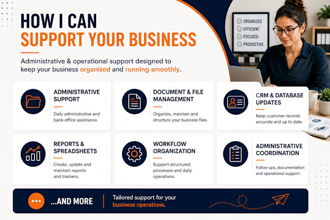 provide business operations support for your business