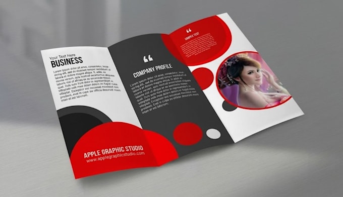 create digital brochure, pdf design and custom trifold brochure design