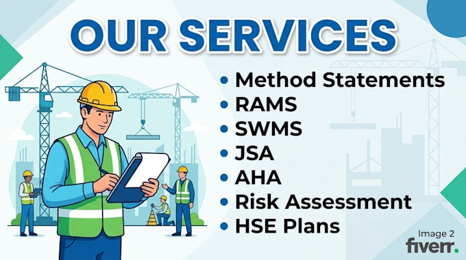 prepare method statements, rams, hse and documents
