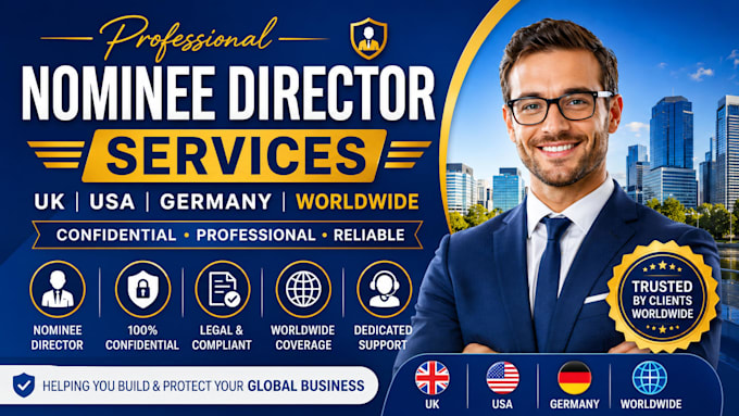 provide a professional UK nominee director service