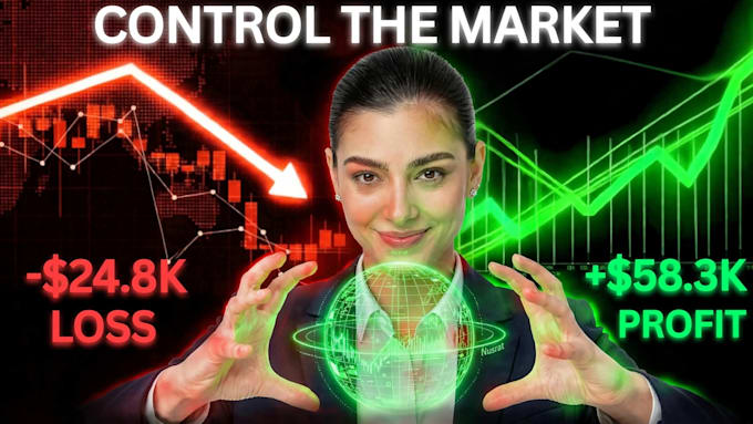 design viral crypto trading and finance youtube thumbnails