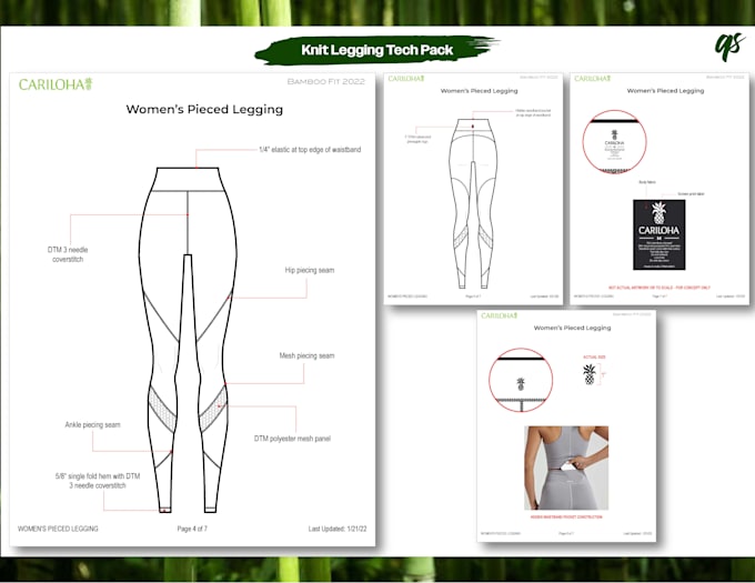 create your apparel tech pack with specs and bom