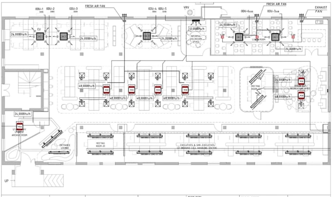 draft all electric building plan for US board approval,circuit 2d layout drawing