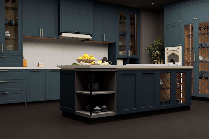 photorealistic interior 3d visualization