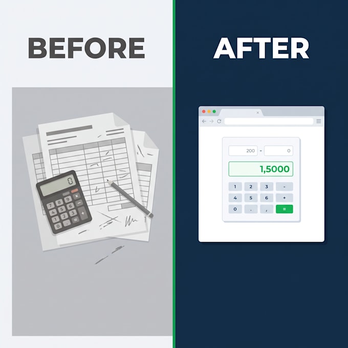 code a custom loan or insurance calculator in javascript