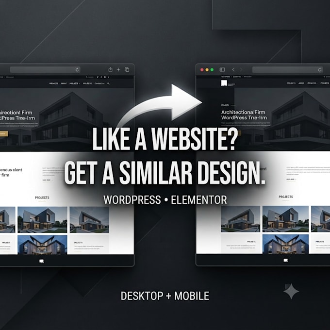 clone or recreate your website in wordpress using elementor