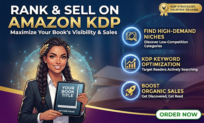 do amazon book category research and KDP metadata optimization