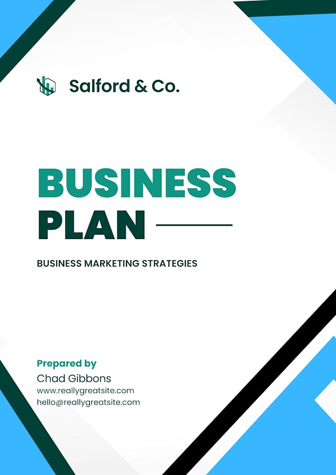 design modern business flyer