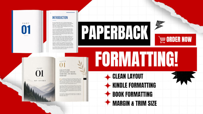 do paperback formatting manuscript formatting non fiction kdp ebook formatting