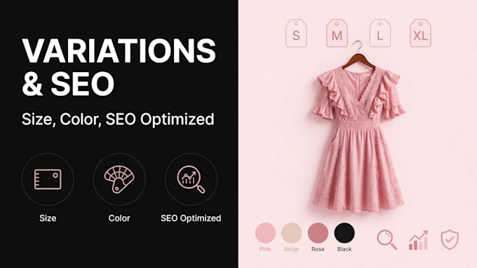 do shopify product listing for boutique and clothing store