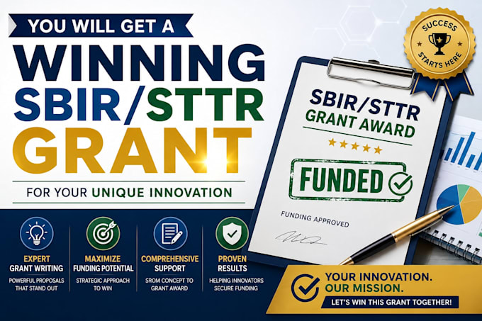 do a winning sbir,sttr grant for your unique innovation