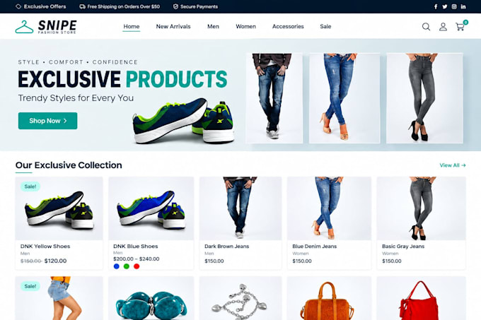 create a professional word press website for you