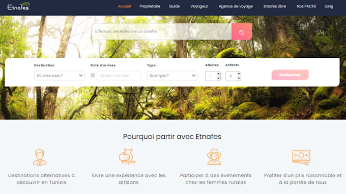 develop a professional laravel PHP web application
