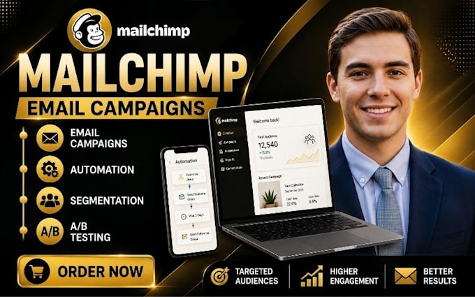 setup mailchimp email campaigns automation segmentation email workflow
