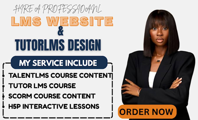 create a course content on talentlms, tutorlms, moodle scorm,h5p,lmswebsite