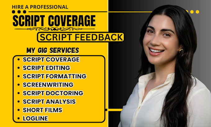 provide professional script coverage and screenplay analysis
