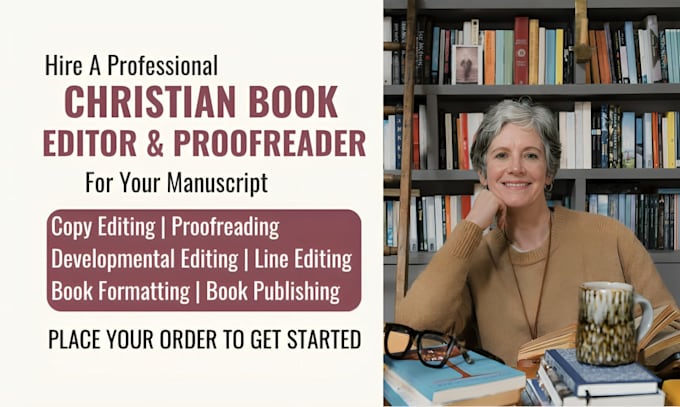 be your christian book editor and proofreader