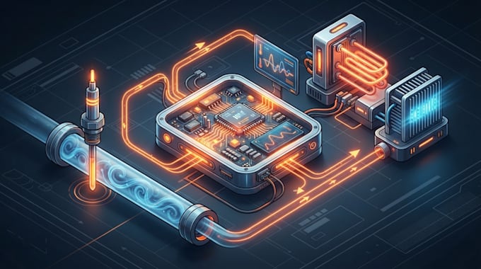 temperature controller, sensor and embedded pcb design