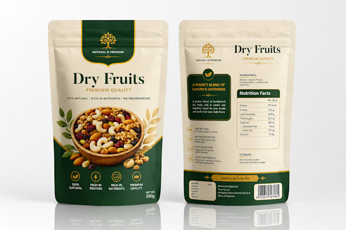 design pouch packaging pouch design, bag design and 3d mockup