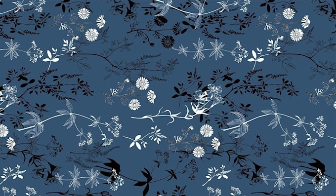 design seamless patterns for textile fabric prints