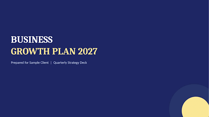 create a clean and polished powerpoint presentation