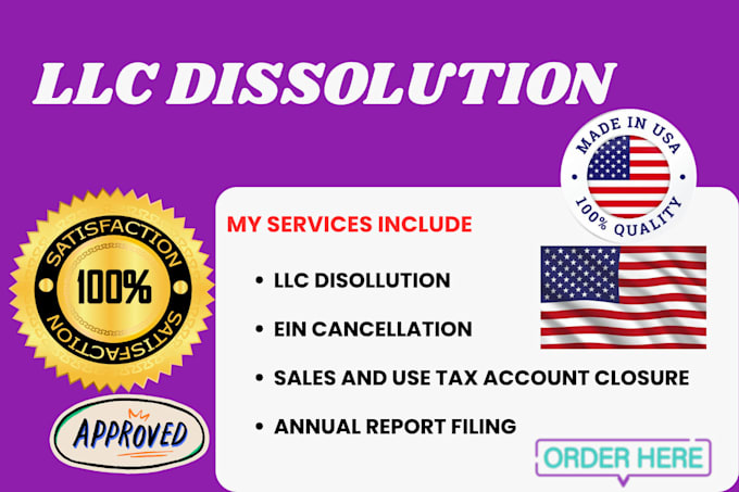 close, terminate, file dissolution, your USA corporation, llc