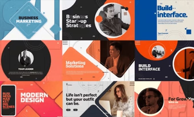 design powerpoint presentations, pitch deck redesign professional business slide