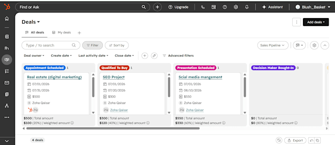 setup and configure hubspot crm setup
