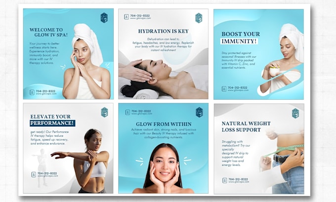 design instagram posts for healthcare brands