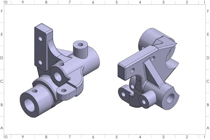 do 3d product rendering, solid works, cad design ,technical drawing