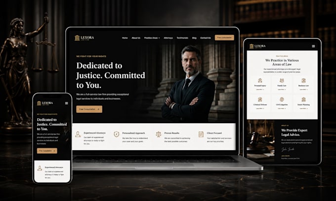 design wordpress law firm website in 48 hours