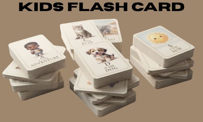 flash card design, educational flash cards, kids learning cards printable