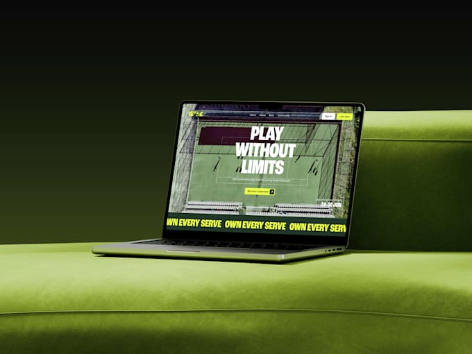 create interactive ready to launch website