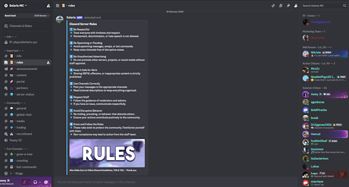 do gaming discord server setup for your community