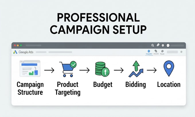 set up and optimize google shopping ads campaigns