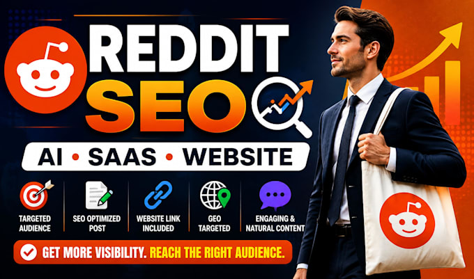 make reddit seo post to promote website ai app saas product