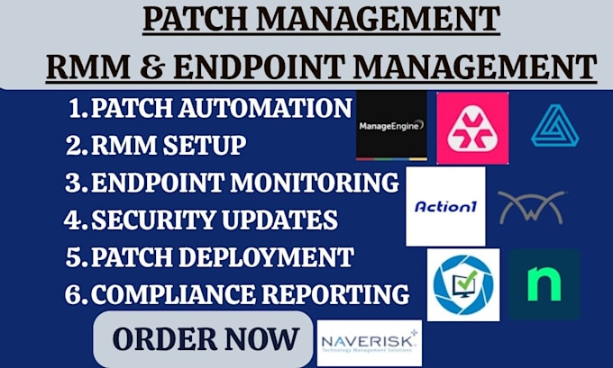 setup rmm patch management, endpoint security and IT automation ninjaone atera