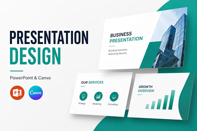 design profession powerpoint presentations with ai and canva