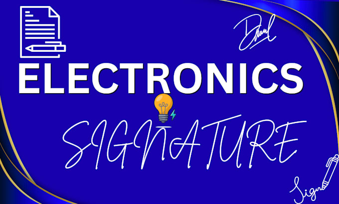 create a professional electronic signature for business